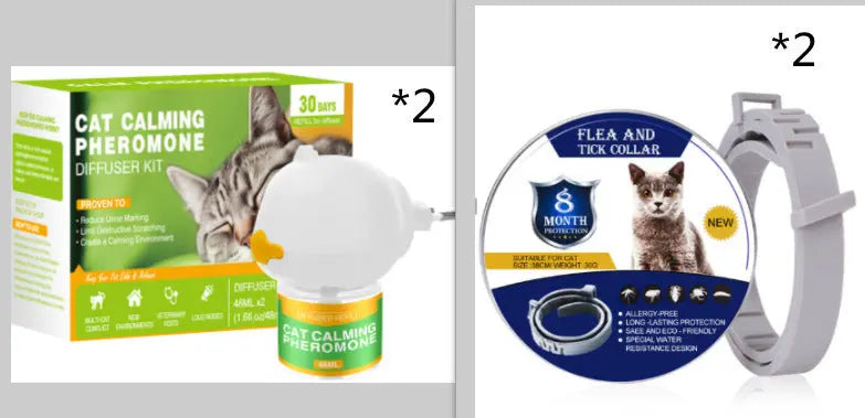 Pet Cat And Dog Anti-stress Mood Soothing Agent Aromatherapy Diffuser null