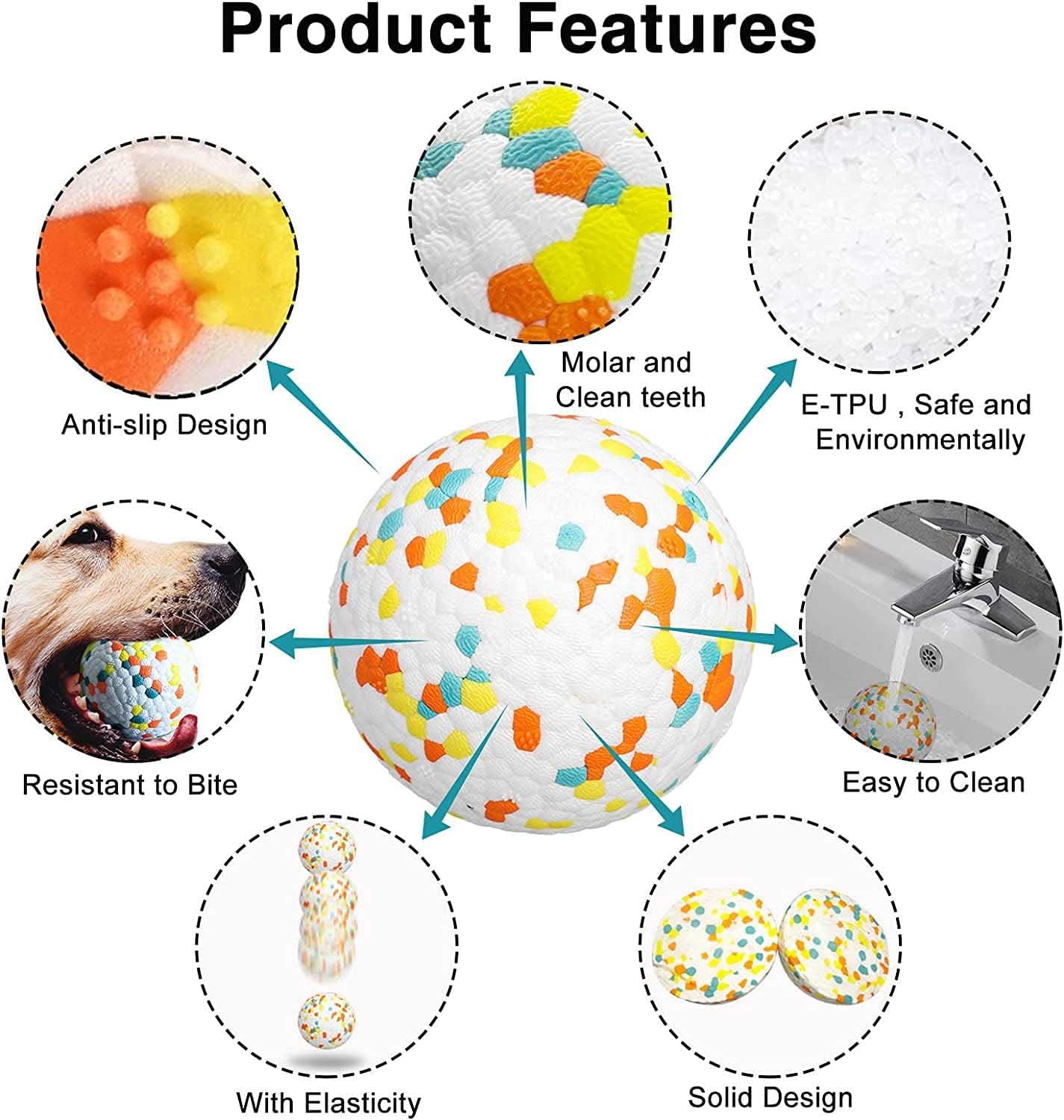 Foam Dog Ball & Tug Ring