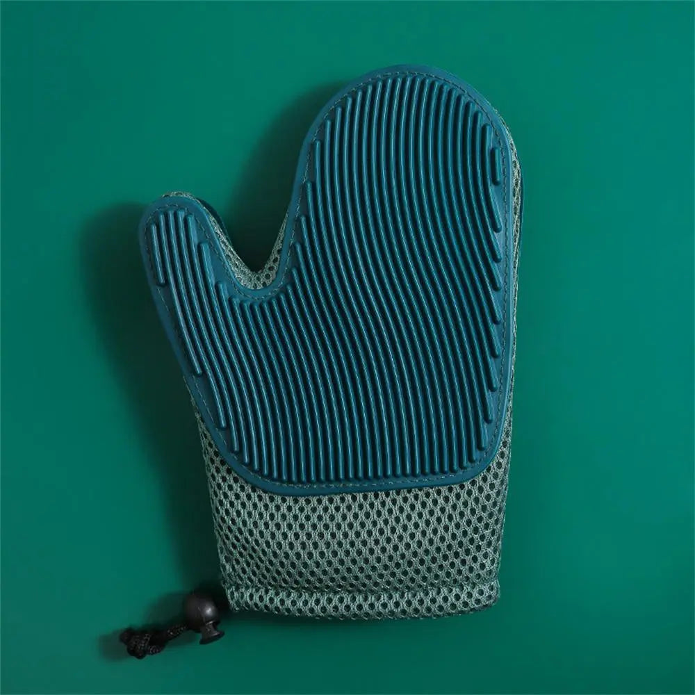 Cat Hair Glove Pet Fur Remover Glove Dog Grooming Glove Brush For Shedding Pet Hair Remover Mitt Cleaner Grooming Glove null