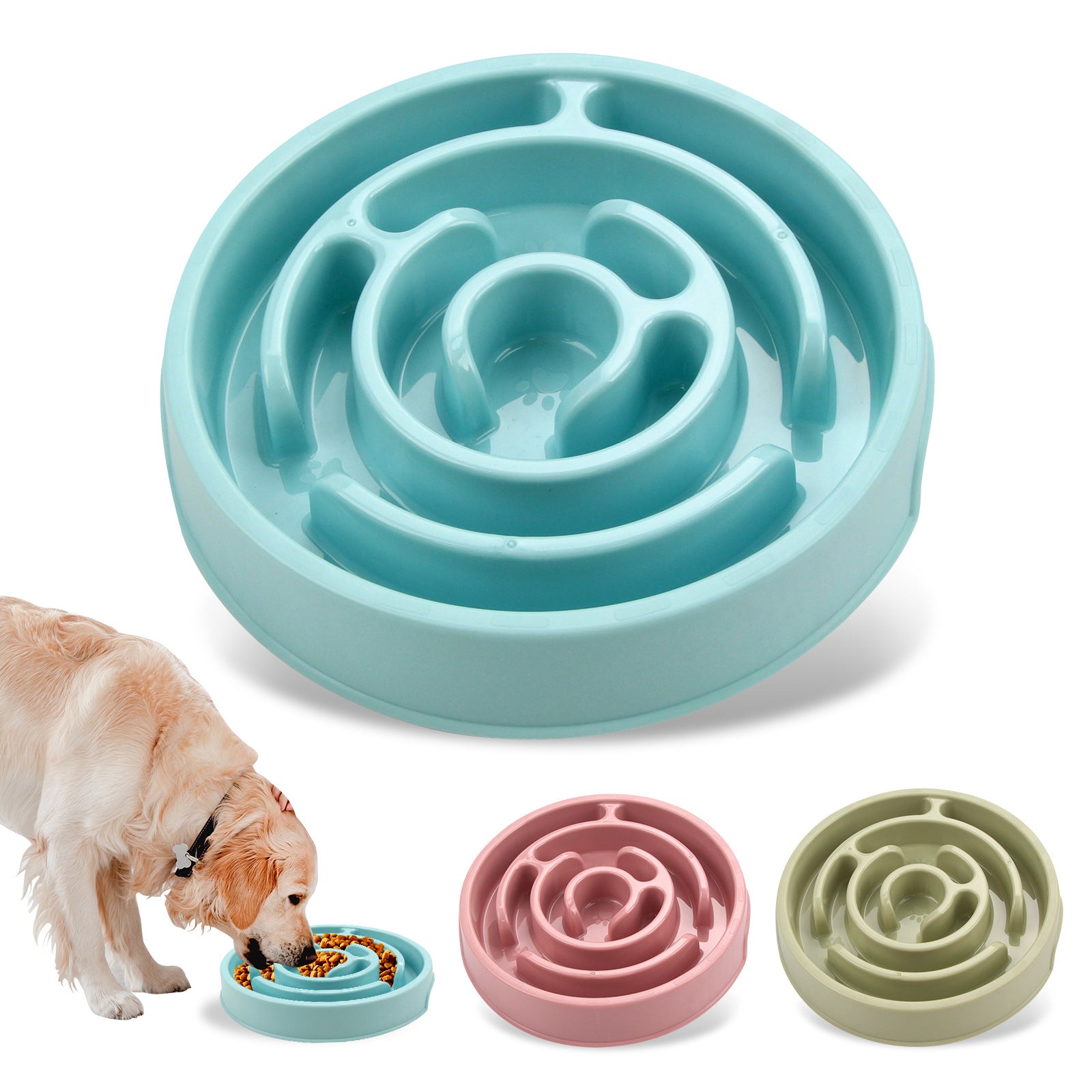 Slow Feeder Dog Bowls
